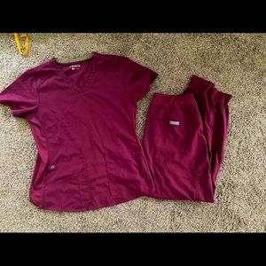 Med Couture Scrubs Jogger Set